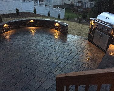 Landscape lighting in Charlotte makes your space usable at night.