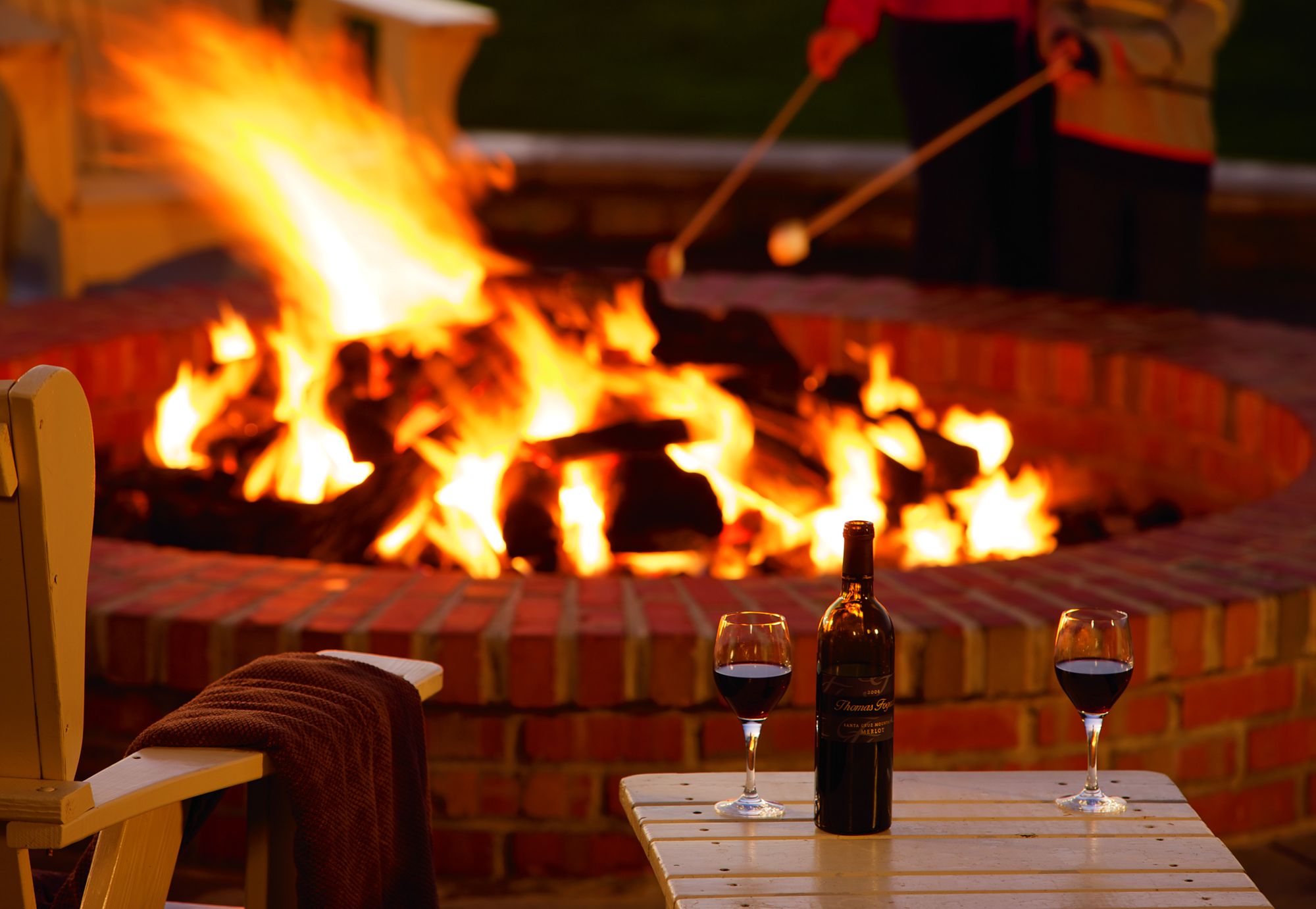 It’s Fall about Family and Friends – sitting around the firepit