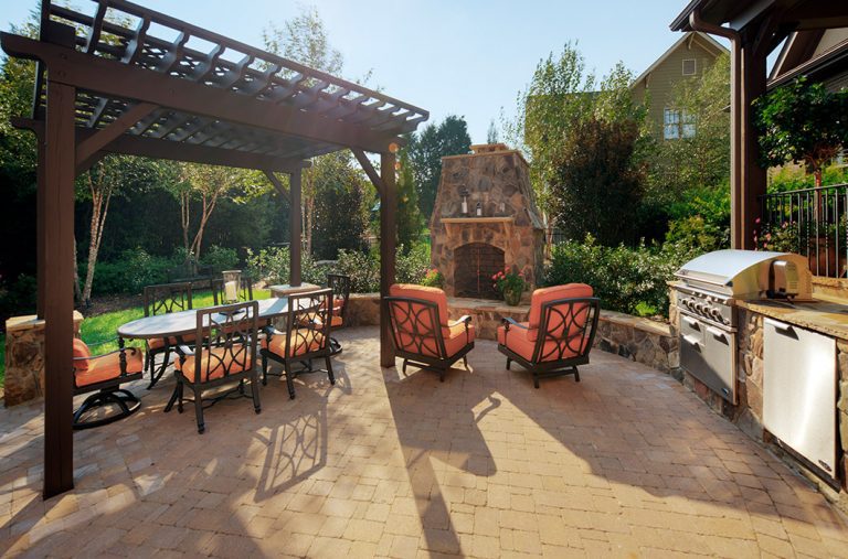 Custom yard design