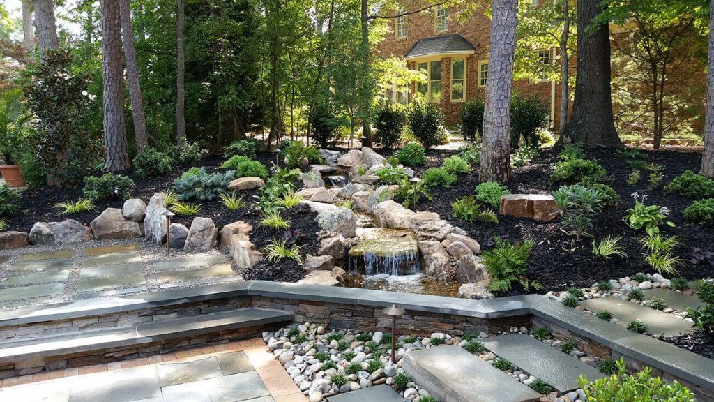 Landscaping Design with Rocks