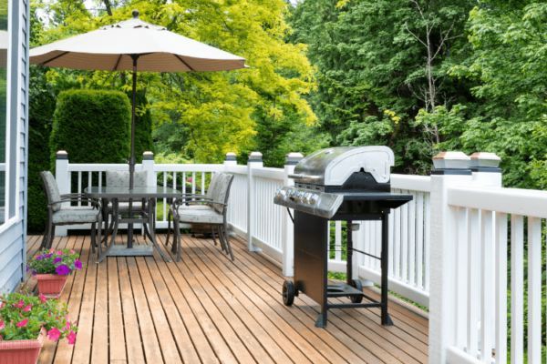 outdoor custom deck