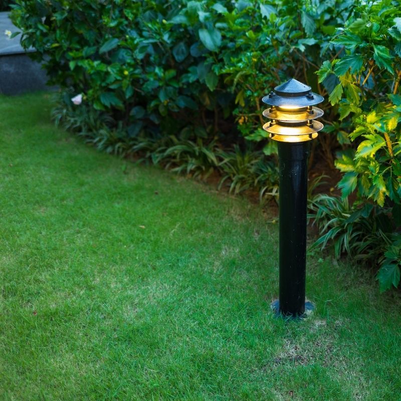 Outdoor lighting installed by MetroGreenscape