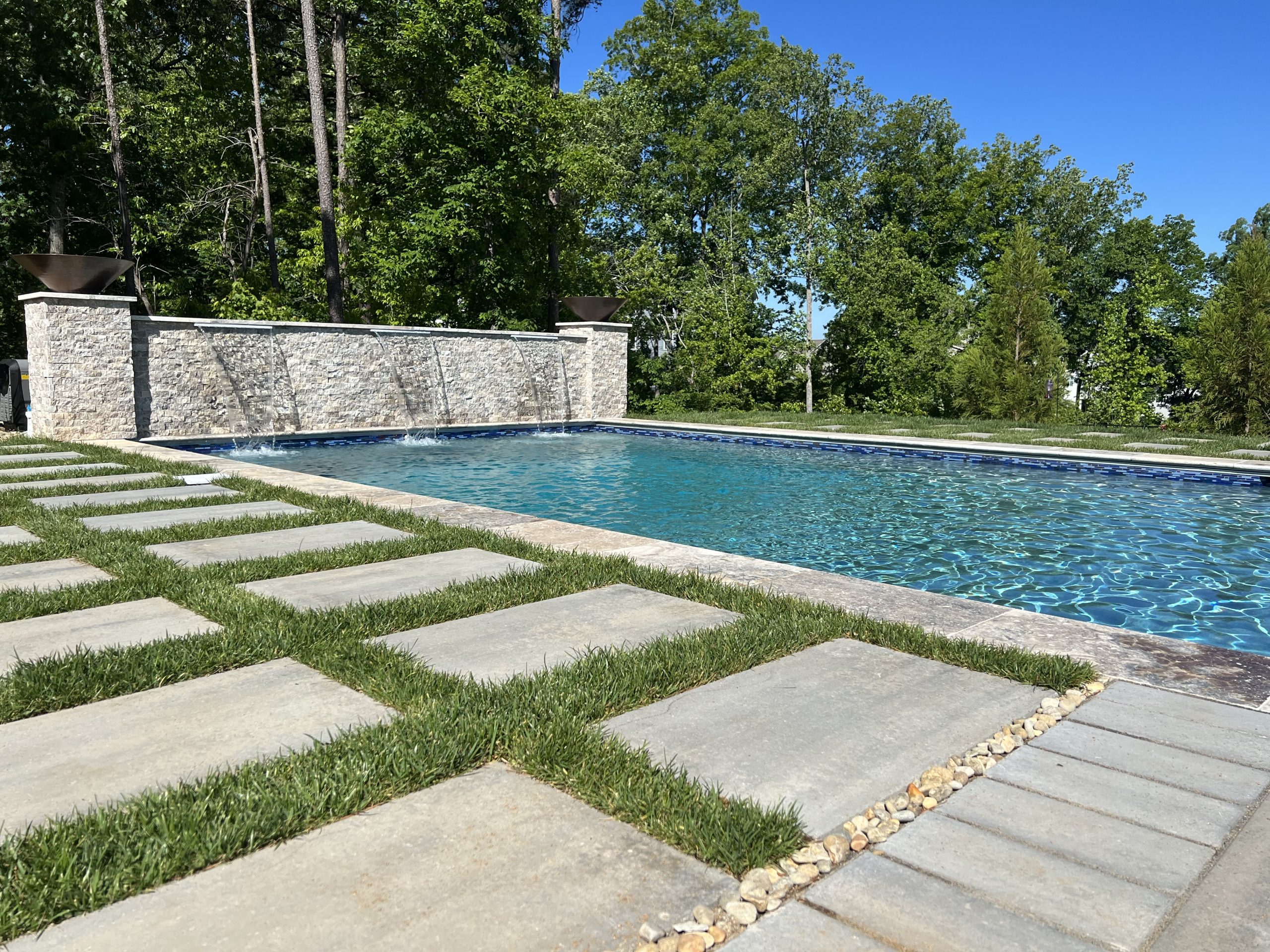 in-ground pool build